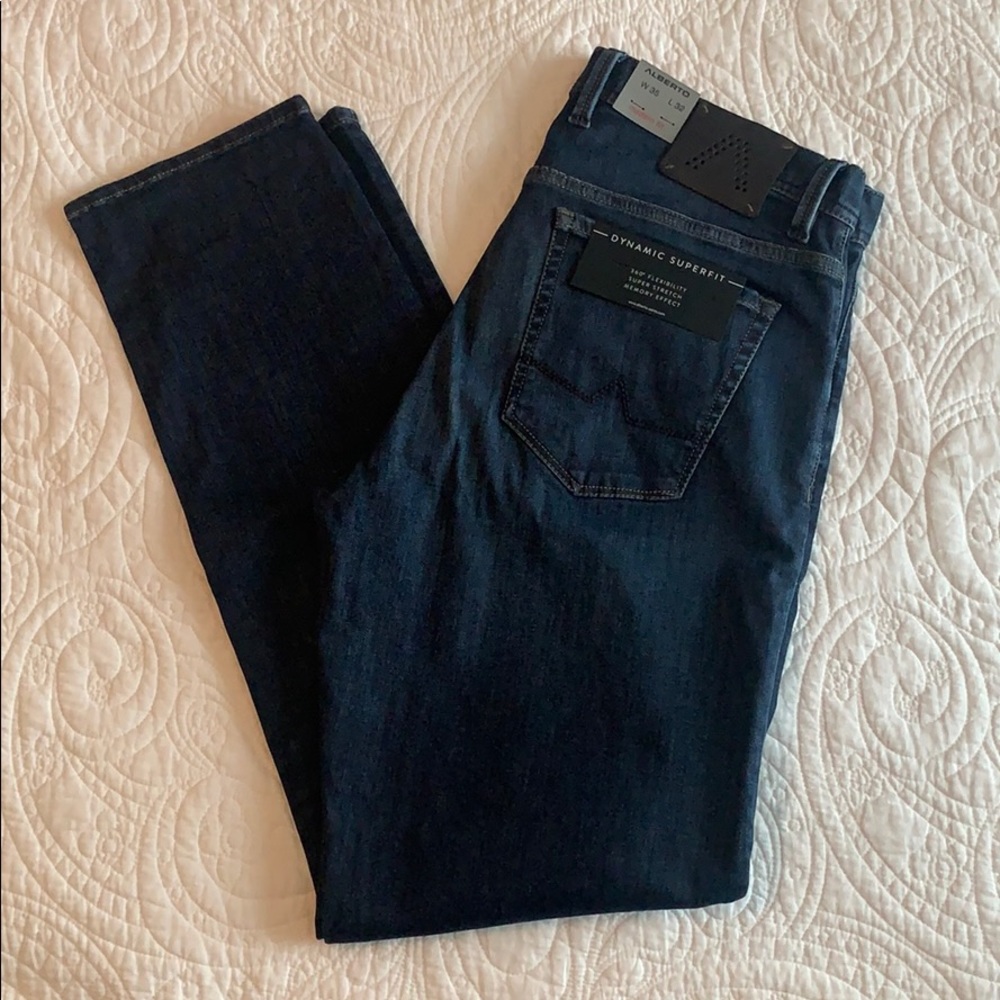 Men’s Alberto Denim Dark Blue 35x32